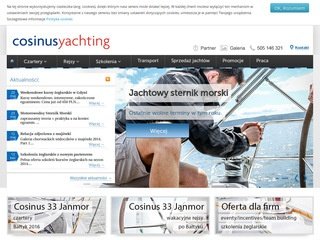 Podgląd cosinusyachting.pl