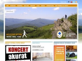 Podgląd bieszczadywysokie.com