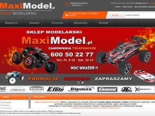 Podgląd maximodel.pl