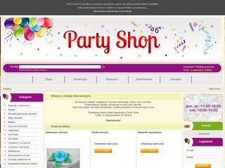 Podgląd partyshop.sklep.pl