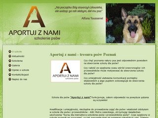 Podgląd aportujznami.pl