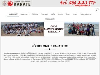 Podgląd kkskarate.pl