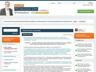 Podgląd nadzor-pedagogiczny.pl