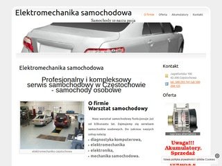 Podgląd elektromechanika.czest.pl