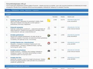 Podgląd forumkredytowe.info.pl