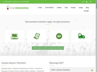 Podgląd kwiaciarniazielonasciana.pl