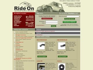 Podgląd rideon.pl