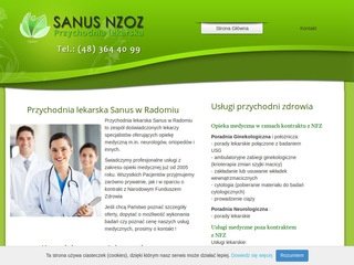 Miniaturka przychodniasanus.radom.pl