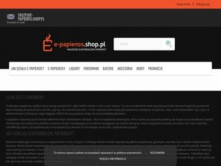 Podgląd e-papieros.shop.pl