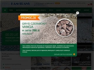 Podgląd kamtrans.com.pl