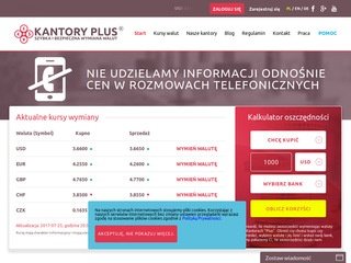 Podgląd kantory-plus.pl