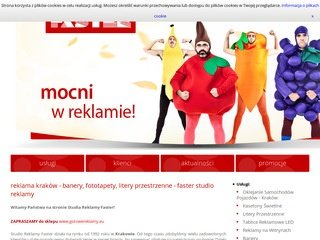 Podgląd reklamy-faster.pl