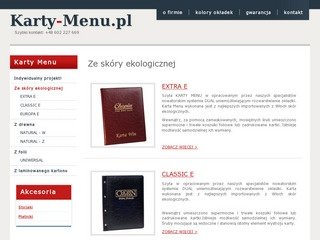 Podgląd karty-menu.pl