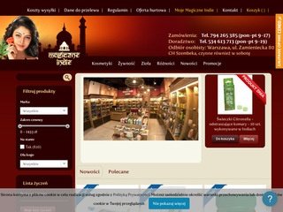 Podgląd magiczne-indie.pl