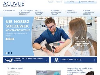 Miniaturka acuvue.pl