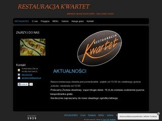 Podgląd restauracjakwartet.com