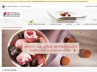Podgląd sklep.maxwellandwilliams.pl