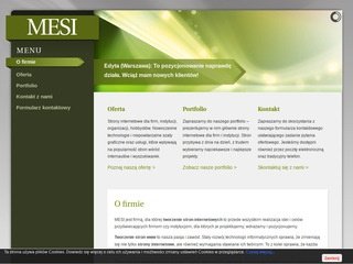 Podgląd mesi-tworzenie-stron.pl