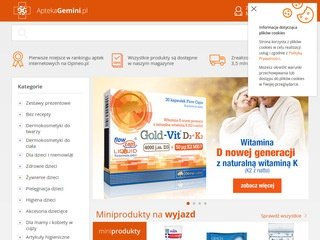 Podgląd aptekagemini.pl