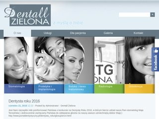 Podgląd dentallzielona.pl