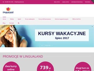 Podgląd lingualand.pl