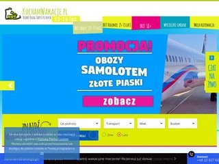 Podgląd kochamwakacje.pl