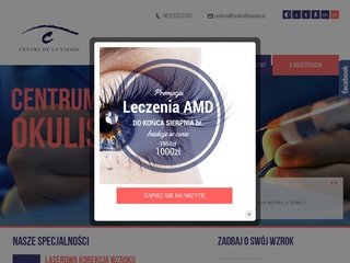 Podgląd centredelavision.pl
