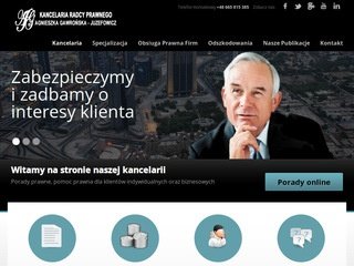 Podgląd kancelariaradcaag.com.pl