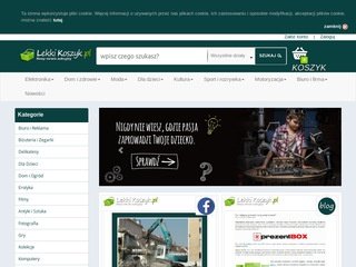Podgląd lekkikoszyk.pl
