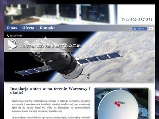 Podgląd instalacjeantenowewarszawa.pl