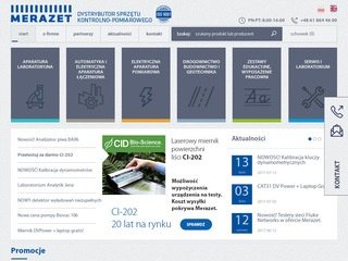 Podgląd merazet.pl
