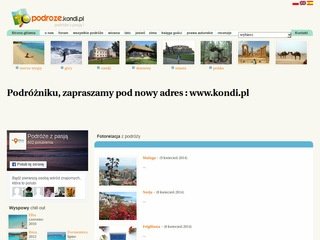 Podgląd podroze.kondi.pl