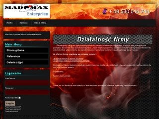 Podgląd madmaxenterprise.pl