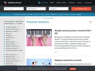 Podgląd piosenkinawesele.pl