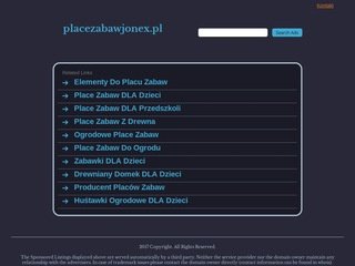 Podgląd placezabawjonex.pl
