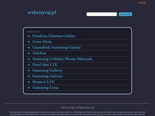 Podgląd srebrnyraj.pl