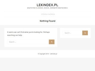 Podgląd lekindex.pl