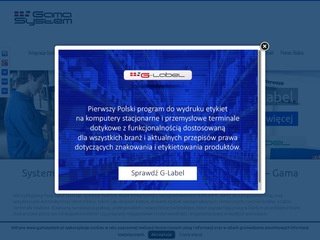Podgląd gamasystem.pl