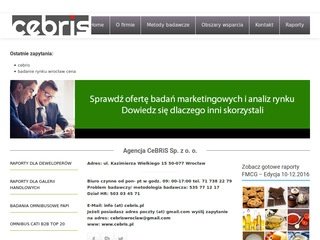 Podgląd cebris.pl
