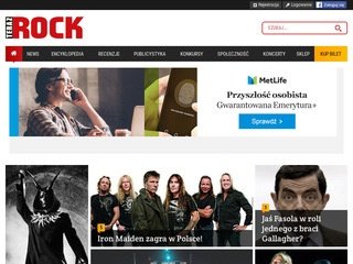 Podgląd terazrock.pl