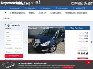 Podgląd uzywanejaknowe.pl