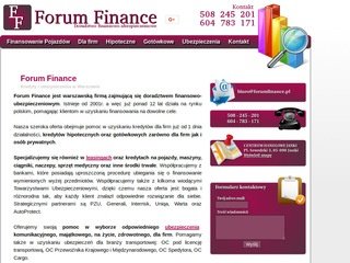 Podgląd forumfinance.pl