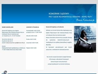 Podgląd e-komornikkrakow.pl