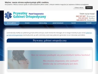 Miniaturka twojortopeda.com.pl