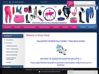 Podgląd ponyshop.pl