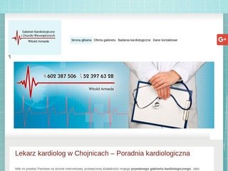 Podgląd kardiologchojnice.com.pl
