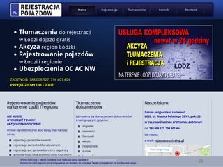Podgląd rejestruj.auto.pl
