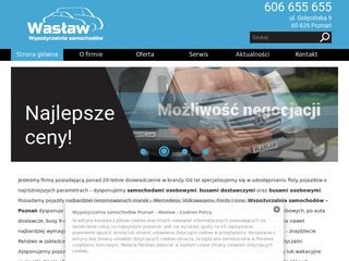 Miniaturka wypozyczalniaaut-waslaw.pl