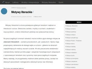 Podgląd motywy-literackie.klp.pl