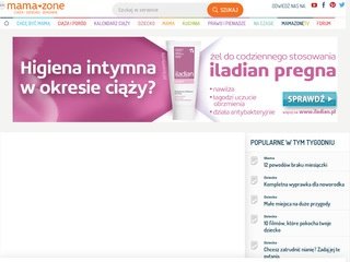 Podgląd mamazone.pl